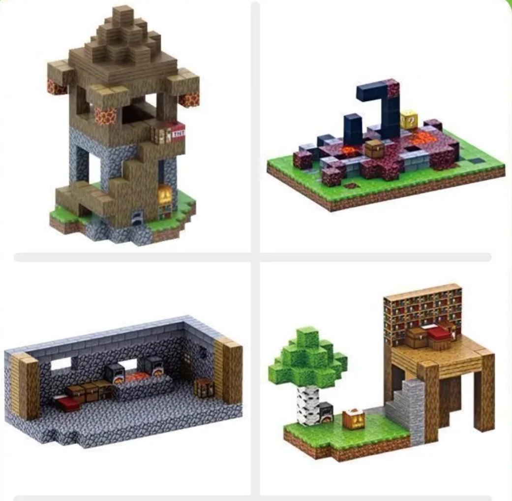 Конструктор Minecraft 320-30, деталей 350 шт