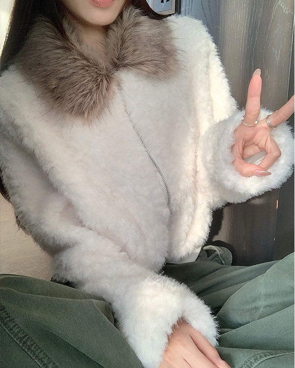 Шуба MOOSH коричневый