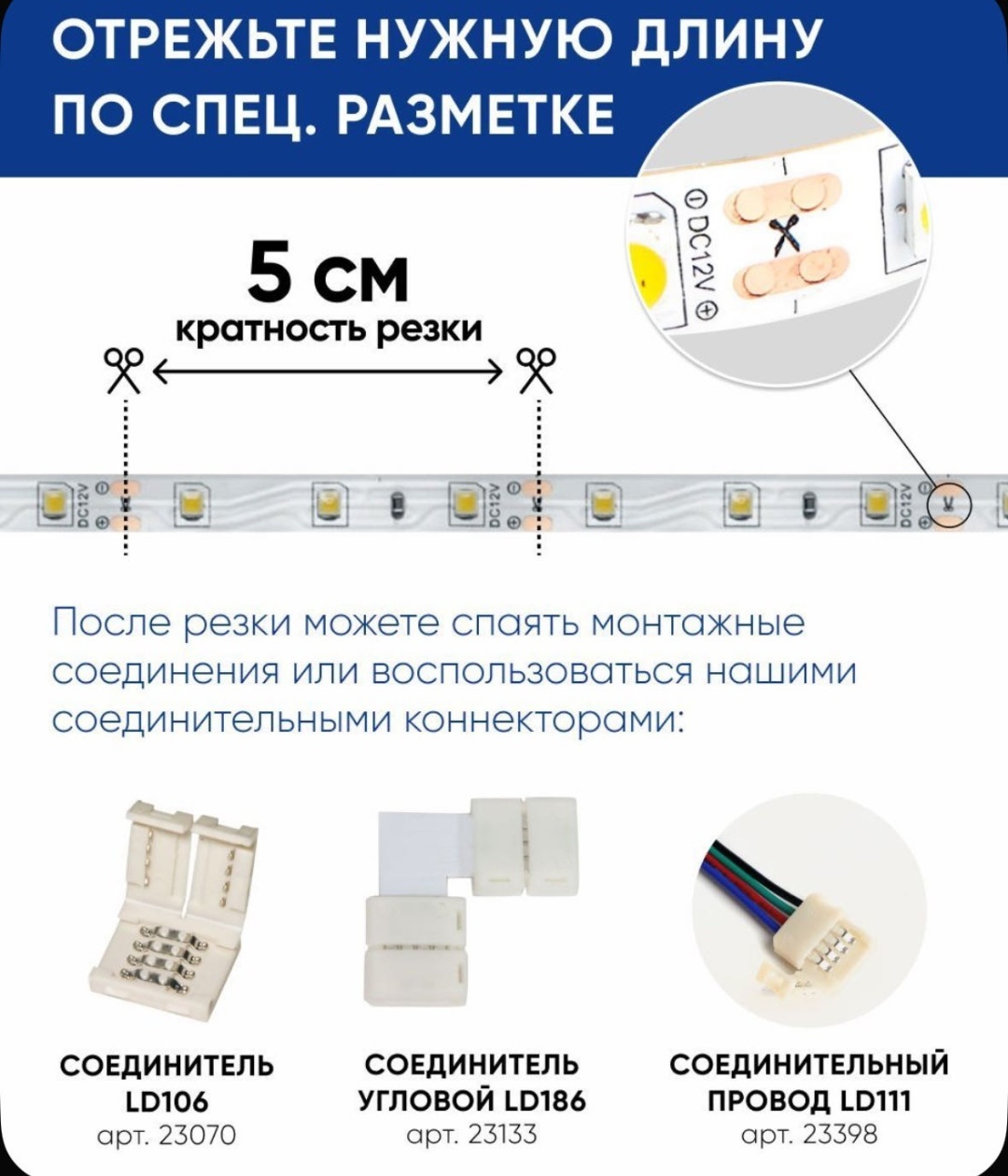 Светодиодная лента Feron 5 м