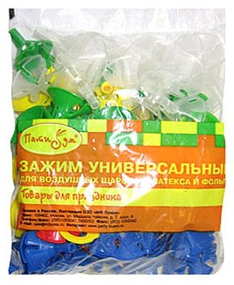 Насадки для воздушных шаров ПатиБум 100 шт