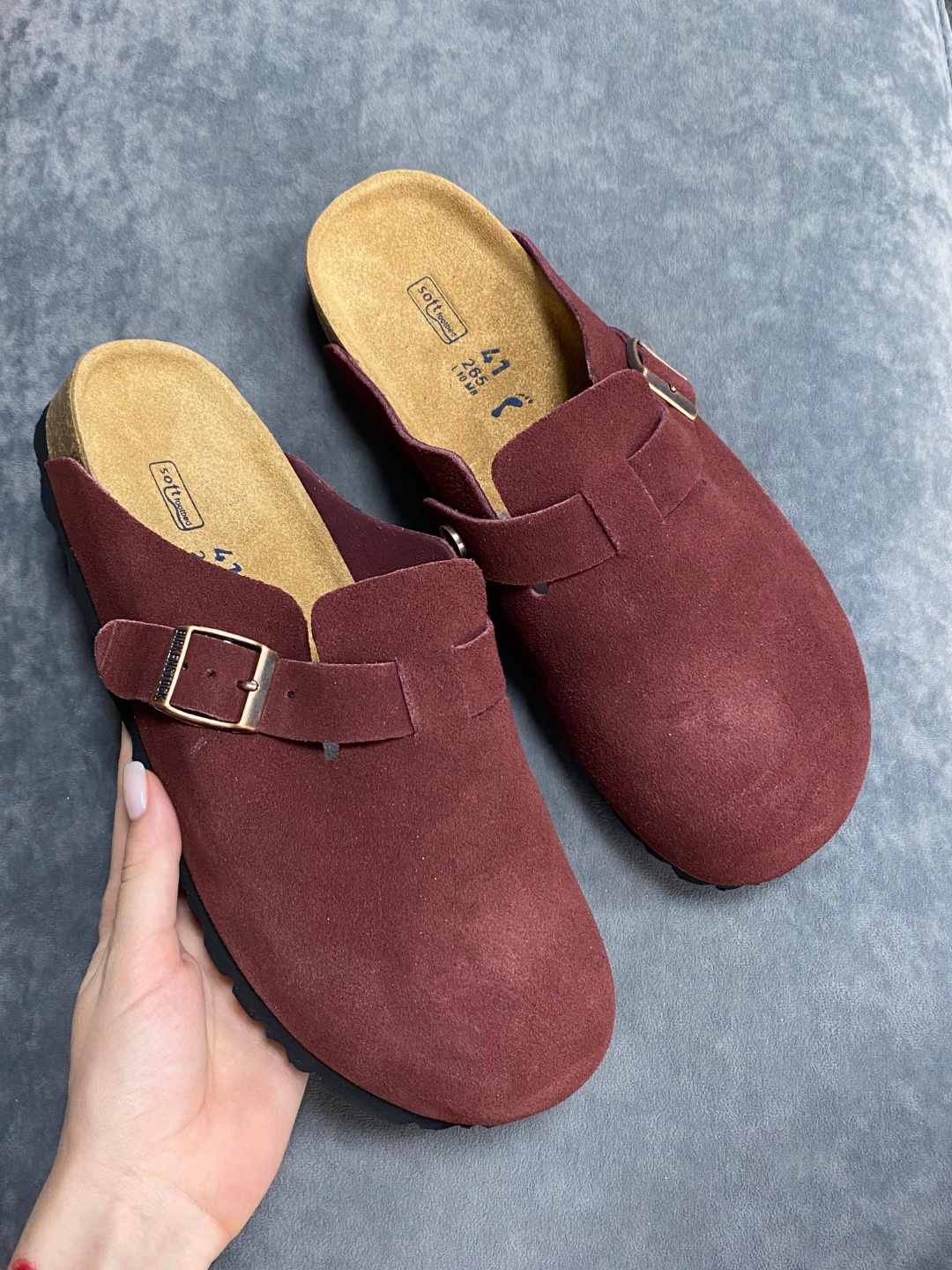 Сабо Birken бордовый