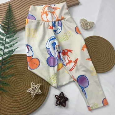 Лосины Ahtan brand Минни Маус мультиколор