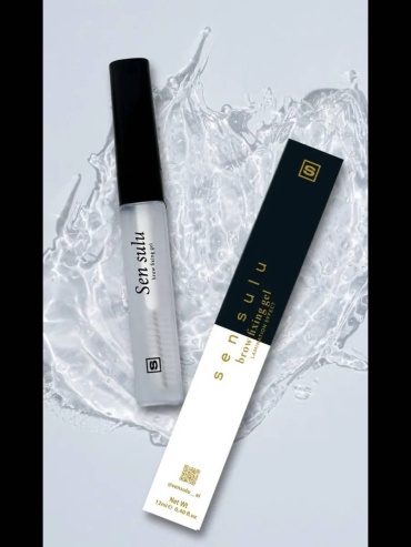 Sen Sulu Crystal Brow Gel — прозрачный гель с кристальной фиксацией корректор No
