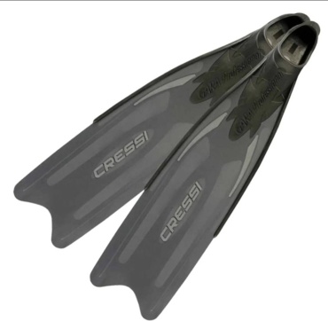 Cressi Ласты "Cressi Gara Professional LD" с закрытой пяткой черный, серый 40, 41