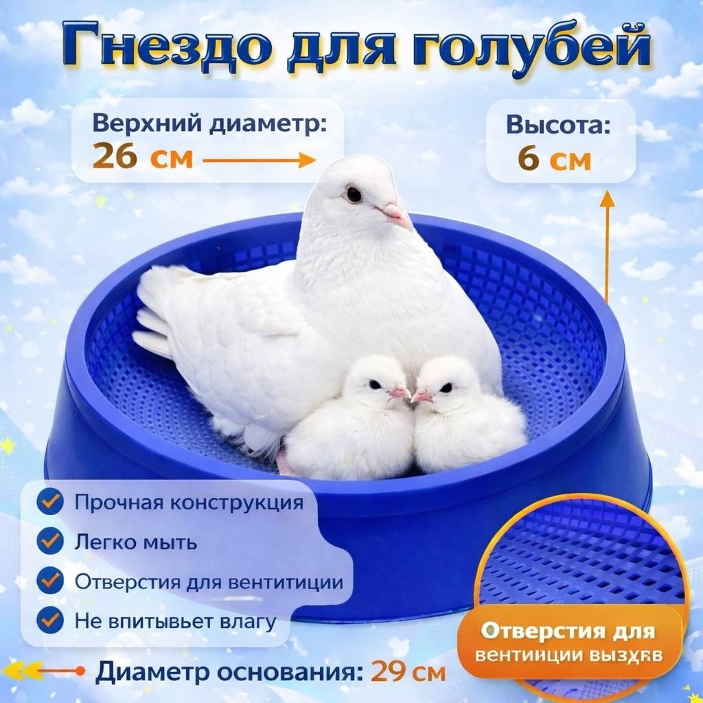 Гнездо 1289878332 синий