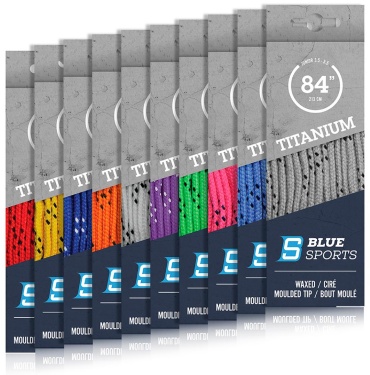 Шнурки BlueSports Шнурки с пропиткой BlueSports Titanium (305 желтый) желтый 305 см