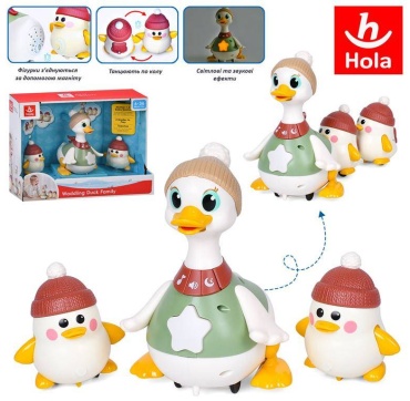 Интерактивная игрушка Hola Семейство утят