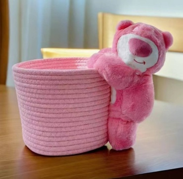 Сувенирные игрушки Мишка с корзинкой
