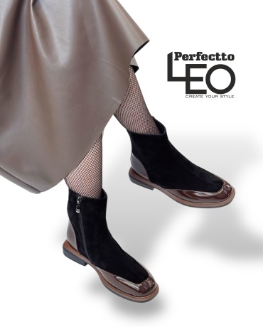 Ботинки LEO черный