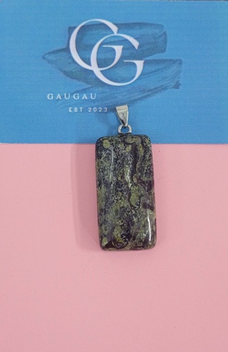 Подвеска GAUGAU 438871711 металл, яшма