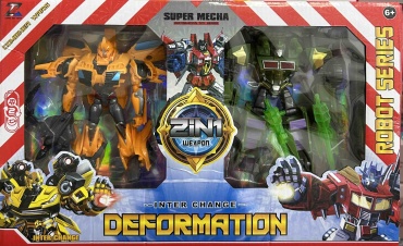 Трансформер LONG ZHI TOYS Super Mecha – Deformation (Robot Series), высота 15 см