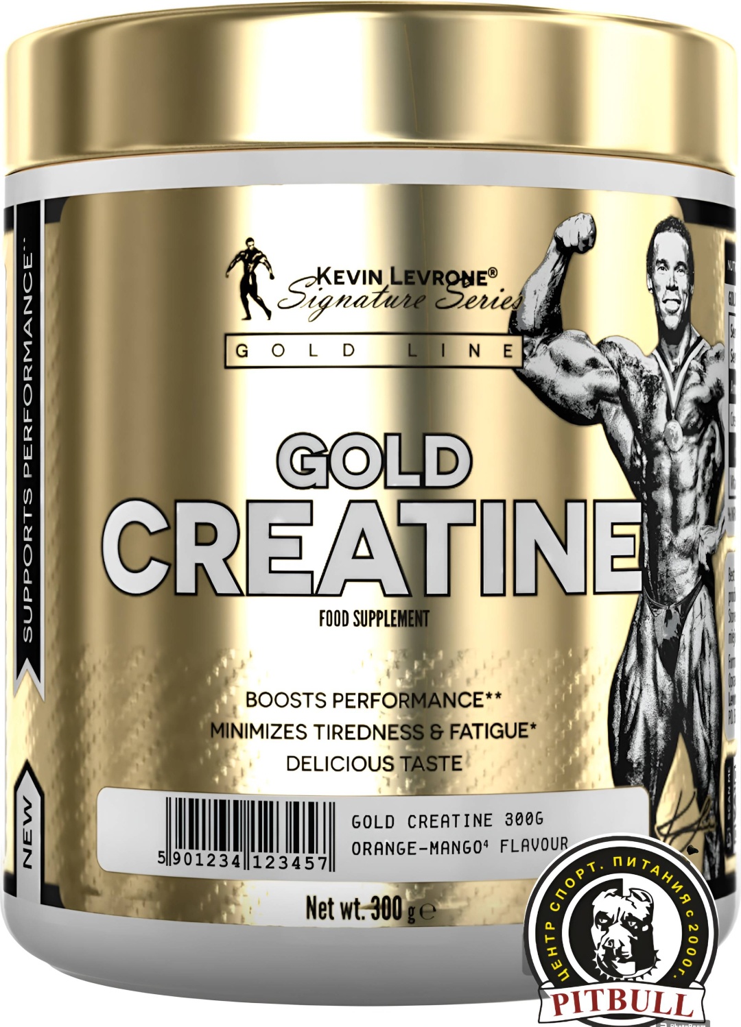 Креатин Kevin Levrone Gold Creatine апельсин, манго 300 г