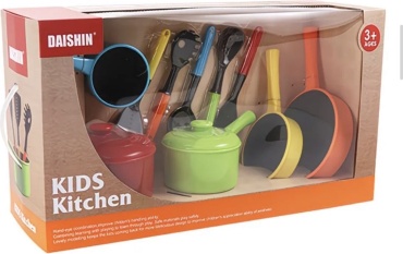 Набор Daishin Детский набор посуды «Kids Kitchen»,10пр.