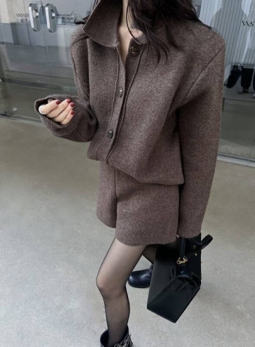 Костюм повседневный Sweethomewear коричневый
