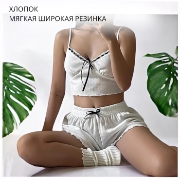 Пижама белый