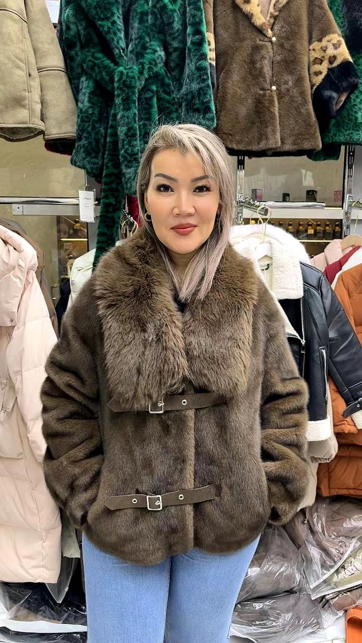 Шуба бронзовый