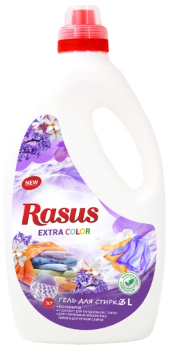 Rasus Гель для стирки Extra Color 3 л 3 л