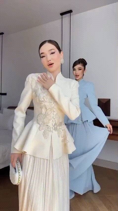 Вечернее платье айвори