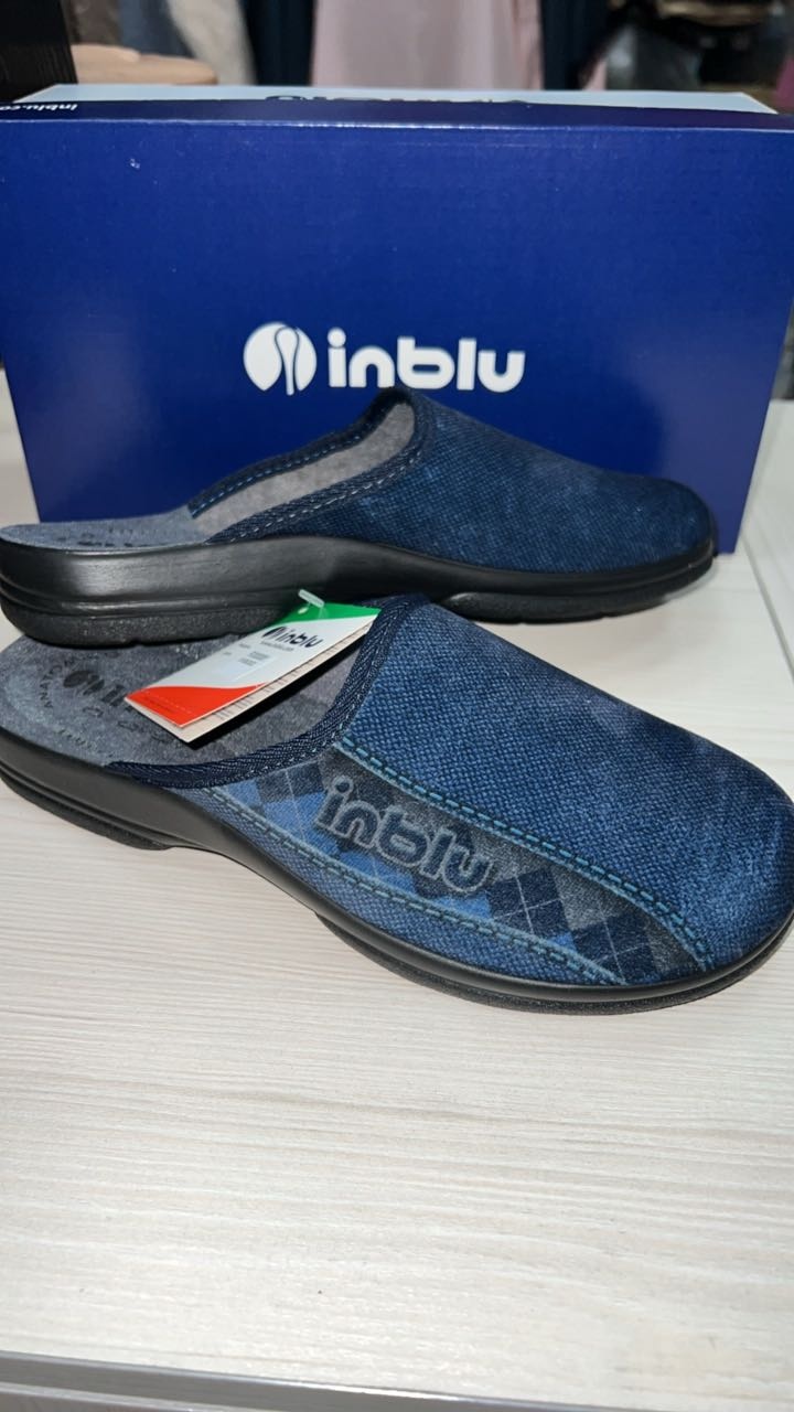 Тапочки inblu синий